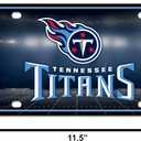 Rico Industries NFL Football Kansas City Chiefs Metal Auto Tag 6" x 12" - Great for Truck/Car/SUV (Red)