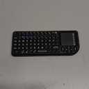 Mini Keyboard with Touchpad, Mini Bluetooth Keyboard, 2.4G Ultra-Thin Handheld Wireless Portable, Suitable for PC/Tablet/TV/Smartphone, Suitable for Travel, Office and Home UseRechargeable