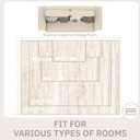 Soalmost 8x10 Area Rugs for Living Room, Washable Neutral Rug Beige Ivory