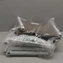 Record Player Stand, 3 Tier Side End Table with Vinyl Record Storage Basket, Turntable up to 100 Albums Record Shelf Display Holder Cabinet for Living Room, Bedroom, Office, White