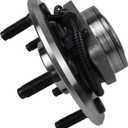 MACEL 515126 Front Wheel Hub and Bearing Assembly Compatible with 2009-2010 Dodge Ram 1500, 2011 Ram 1500 W/ABS 5-lugs