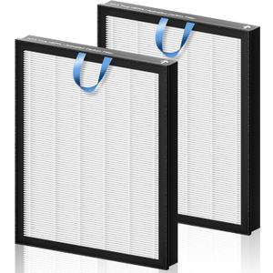 Vital 200S Replacement Filter Compatible with LEVOIT Vital 200S and Vital 200S-P Air Purifier, 3-in-1 H13 Grade True HEPA High-Efficiency Activated Carbon, Vital 200S-RF, 2 Pack, White