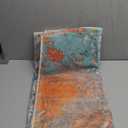 Lahome Modern Abstract Area Rug - 4x6 Colorful Rug for Bedroom Soft Washable Rugs for Living Room Dining Room Non Slip, Contemporary Indoor Carpet for Nursery Office Apartment Playroom Kitchen (Rosy)