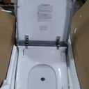 WOODBRIDGE Smart Toilet 1.28 GPF Dual Flush, Auto Open & Close, Auto Flush, Foot Sensor,1000 Gram MaP Flushing Score,Movement Drying,Heated Seat,ADA Chair Height and Cleaning Foam Dispenser (B0930S)