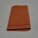 Fall Table Runner Decorations, Burlap Style Farmhouse 13 x 90 Inch Orange Table Runner, Rustic Geometric Hollow Table Runners 90 Inches Long for Autumn Thanksgiving Decorations, 13x90 Inches, Orange