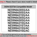 Sieri NE59N6630SS NE59R6631SS NE59N6650SS NE59N6630SG NE59N6650SG NE59R6631SG NE59R6631ST Series Electric Range/Stoves, DG94-02373A Knob for Samsung Replaces DG94-02373B DG94-02374A Knobs