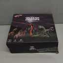 Large Volcano Set with 9 Realistic Dinosaur Action Figures for Kids 2 3 4 5 6 8 10 Years, Simulated Volcanic Eruptions w/Sounds, Volcano Can Store Dinos, Gift for Toddlers Boys & Girls