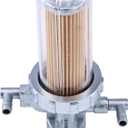 DVPARTS Fuel Filter Cup Base Assembly T2350-35011 Compatible with Kioti CK20 CK2510