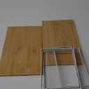 SONGMICS Cabinet Organizer Shelf, Set of 2 Kitchen Counter Shelves, Kitchen Storage, Spice Rack, Stackable, Expandable, Metal and Engineered Wood, Cloud White and Natural Beige UKCS02NW (11.7"W)