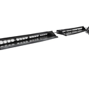 LAMPHUS SolarBlast 32W WHITE LED Flashing Strobe Warning Visor Light Bar [48 Flash Modes] [Plug-N-Play] Clear Emergency Interior Visor Light Bar for Truck Vehicles Volunteer Firefighters