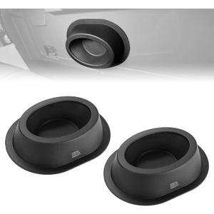 KEMIMOTO Pairs of 6x9 Speaker Pods, Universal Speaker Boxes Enclosures Compatible with UTV, RV, Car, Boat, Trunk, Trailer, Black, 2pcs