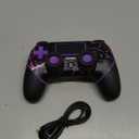 VidPPluing Wireless Controller Compatible with PS5/Android/IOS/MAC/Steam Deck, Gamepad with LED Lighting/Hall Effect Trigger/Turbo/Macro/Dual Vibration/3.5mm Headset Jack/1500 mAh Battery (black)