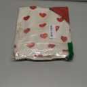 Valentine Pillow Covers 18X18 Set of 2,Red Love Heart Envelope Decoration Outdoor Cushion Cases for Valentines Decor Decorative for Home Couch Patio White