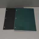 MotiMind 3 Pack 8.5" x 11" Top Spiral Notebook with 3 Hole Punched White Legal Pads College Ruled Notepad 50 Sheets Hard Cardboard Paper Wirebound Notepad for Office School Business