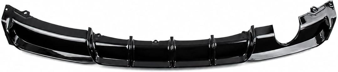 Rear Diffuser for 2013-2019 BMW F30 M Sport,Single Exhaust Tip,PP Material