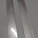 Yaocom 2 Pcs 304 Stainless Steel Flat Bar, 1/8" Thickness, 2" Width, 36" Length 2B Finishing Trim Strips Sheet for DIY Craft Making