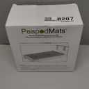 PeapodMats Bedwetting & Incontinence Waterproof Bed Mat - Reusable Underpad. Secure Placement & Breathable. Washable. Enviro Friendly 3x5 (Sand) Mattress Protector & Pee Pad for Kids & Adults (3x5 ft (Pack of 1))