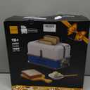 Retro Toaster Building Set for Adult, Vintage Toaster Building Kit, Nostalgic Gift for Fans of Retro Toaster and Retro Dcor, Toaster Building Bricks Model Compatible with Lego