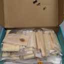 Kraftic Woodworking Building Kit for Kids and Adults, with 6 Educational Arts and Crafts DIY Carpentry Construction Wood Model Kit Toy Projects for Boys and Girls