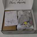 New Mom Gifts for Women After Birth, Baby Shower Gifts for Mom to Be, Pregnancy Gifts for Expecting Mom, First Time Mothers Day Gift for New Mom, Pregnancy Gifts for Women and Baby (Elephant White)