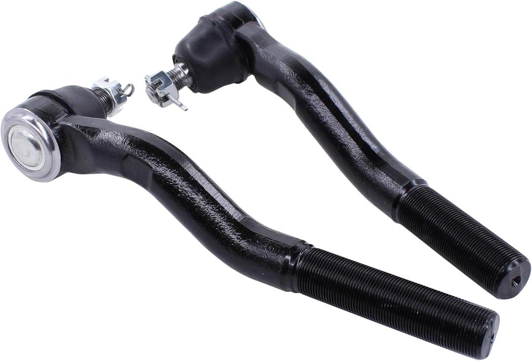 MOTOKU Front Driver and Passenger Side Outer Tie Rod Ends for Jeep Wrangler 2007-2017