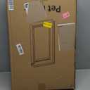 All Aluminum Dog Door for Exterior Door, Large Doggy Door, Heavy Duty Pet Door, Double Magnetic Flaps, Thermal Tnsulation, Energy Efficient, Sliding Lock Panel (Pets Up to 110Lb).