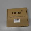 FUTEI Pack of 2 Chenille Throw Pillow Covers 16x16 Inch, Teal