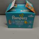 Pampers Diapers - Baby Dry - Size 0, 104 Count, Absorbent Disposable Newbort Diaper (Packaging May Vary) (Newborn)
