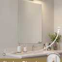 VOLISUN Modern Bathroom Vanity Light 24 inch, Rotatable, 14W Dimmable 5CCT Led Bathroom Light Fixture Over Mirror, Brushed Nickel Bar Vanity Light for Bathroom Mirror Restroom-ETL Certificated