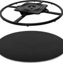 24 inch Swivel Base for Recliner Chair with 27.5 inch Pad, Couch Chair Replacement Parts 360 Degree Ball Bearing Rotating Ring Plate Kit