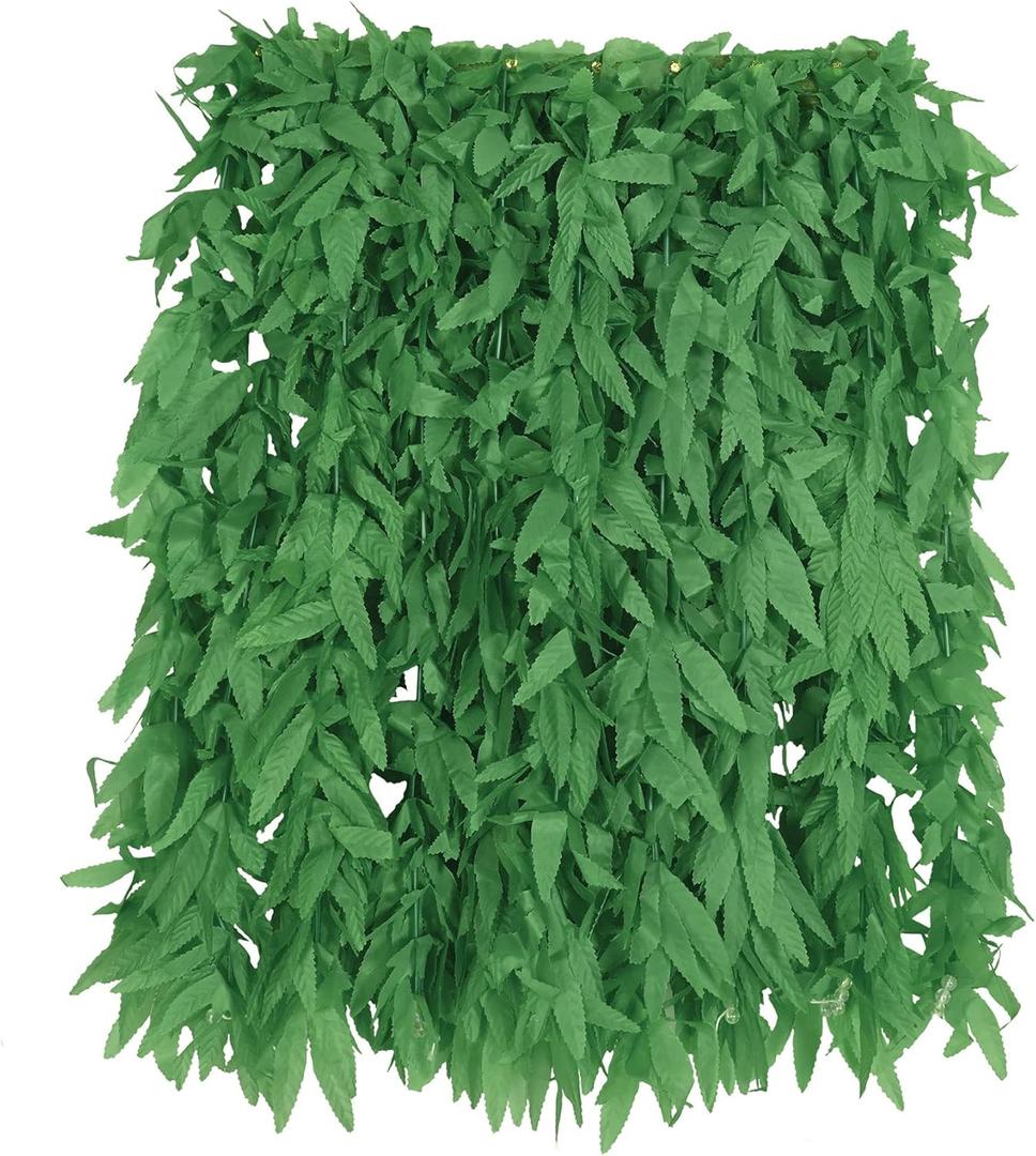 Beistle Womens 50456 Tropical Fern Leaf Hula Skirt, 24", Green, 0 US