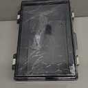 Joinfworld Lockable Outdoor Weatherproof Electrical Box for Electronics Outside 11.4x7.5x5.5 Weather Proof Electrical Box Plastic Nema 4 Enclosure Clear