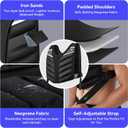 Weighted Vest Men Women,10lb/15lb/20lb Weight Vest for Women Workout,Body Weight Vests with Reflective Stripe for Workout,Strength Training,Running,Walking,Weightlifting (Black)