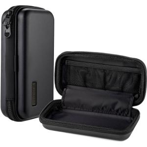 Trimmer Case, Razor Storage Bag Shaver Travel Hard EVA Box for Electric Trimmer and Accessories - Case Only (Black)