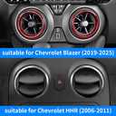 Car Magnetic Phone Mount for Chevrolet Blazer 2019-2025，Camaro 2010-2015，Chevy HHR 2006-2011 Interior Circular Air Vent Accessories Cell Cellphone Holder Screen Charging Magnet Stand Mobile Cradle