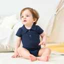 pureborn Baby Girls Boys Bodysuit Super Soft Cotton Romper 0-24 Months