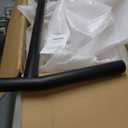 Xesi Single Post Handrail with DIY Took Kit, Black Wrough Iron Hand Railing - Outdoor Stair Railing Fit 2 or 1 Step Handrails for Outdoor Steps, Single Step Handrail