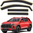 in-Channel Window Rain Guards Fit for 2025 2026 Chevy Chevrolet Equinox (Not for EV), Extra Durable Window Visors Window Deflectors Vent Visors Vent Shades Car Accessories-4 pcs