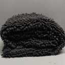 Yimobra Bathroom Runner Rug 60x24 Inch - Extra Long Non Slip Chenille Bath Mat, Soft & Absorbent, Machine Washable Shaggy Hallway Carpet for Vanity Tub Shower, Gray Home Decor Accessories (Grey)