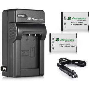 2 Pack NP-BX1 Battery with LCD Display Dual USB Charger for Sony NP-BX1 ZV-1, ZV-1 II,Cyber-Shot DSC-RX100, DSC-RX100 II, RX100M II, DSC-RX100 III, DSC-RX100 IV, DSC-RX100 V, DSC-RX100 VII