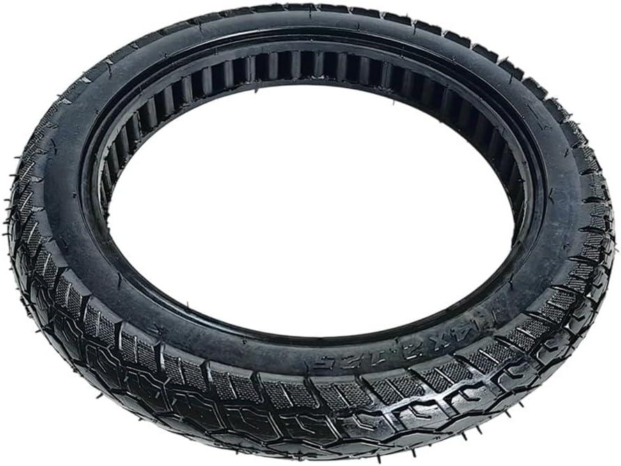 Reliable 14 Inch Solid Tire 14x2 125 Puncture Proof for Enhanced Electric Scooter Performance