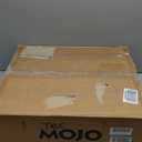 Tecmojo 6U Wall Mount Rack Network Cabinet for 19" IT Equipment,with Lockable Glass Door and Side Panels,Cooling Fan,17.7inch Depth,White