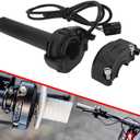 Throttle Grips Surron Throttle Handle & Rolling Bearing JXMOTONG Throttle Grips with Throttle Cable Throttle Kit for Electrice Dirt Bike Sur-Ron/ Surron/ Light Bee/ Sur Ron S/ Surron X / X160/ X260