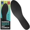 EstCarbon - Carbon Fiber Insole - 1 pc, Women 7,6- Womens Carbon Fiber Shoe Insert - Stiff Foot Plate - Turf Toe Orthotic - Rigid Sole for Hallux Rigidus, Mortons Extension - Sneaker Support