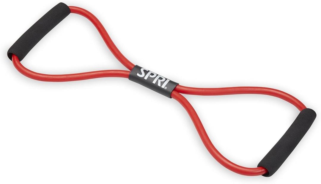 SPRI Ultra Toner Resistance Band Figure 8 Exercise Cord (All Bands Sold Separately) (Medium)