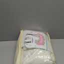 20ft12ft Ivory Backdrop Curtain for Wedding Parties, 4 Panels Wrinkle Free Polyester Photo Backdrop Drapes Back Drop Cloth for Birthday Photography Background, W5' x H12'