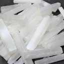 Pachamama Essentials Selenite Crystal Sticks for Healing, Reiki, & Metaphysical Energy Drawing 
(20, 2.5")