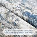 Runners for Hallways Ultra Non-Slip 2x10 Long Runner Rugs Washable Abstract Tear and Stain Resistance No Pile Lightweight Modern Rug Runners for Entryway, Kitchen, Walkway, Entrance, Multi