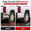Sunsdrew Mud Flaps for Toyota Tundra 2022-2026 Mudguards Accessories All-Weather Splash Guards 4PCS No-Drill Front&Rear Tundra Mudflaps Set(Not fits SR Models)