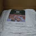 King Size Mattress Pad Protector - 100% Viscose Derived from Bamboo - White
